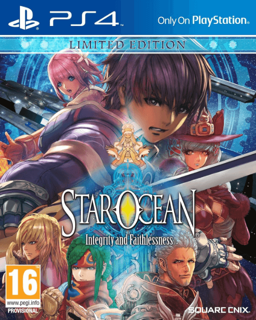 Star Ocean Integrity and Faithlessness box art for Playstation 4